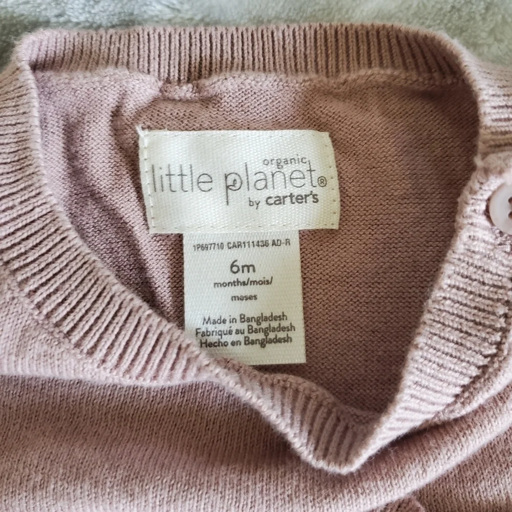 Little Planet By Carter's Organic Set Of 3 Size 6M